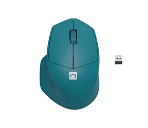 Natec Siskin 2  modrá / bezdrátová optická myš / 1600 DPI / 2.4Ghz / BT / 3 tlačítka