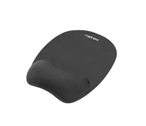 Natec Chipmunk /  ergonomická podložka / černá