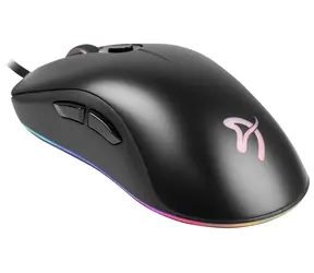 AROZZI FAVO2 Ultra Light černá / herní myš / optický senzor / USB / pro praváky / 16.000 dpi / 6 tlačítek / RGB