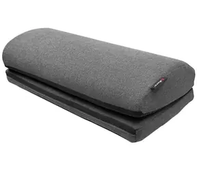 AROZZI Opěrka nohou šedá / ergonomický polštář pod nohy