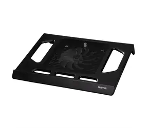 HAMA chladicí stojan pro notebook / do 17,3" / USB/ LED podsvícení / černý