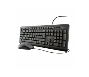 Rozbaleno - Trust Primo DE / klávesnice + myš / USB / DE / rozbaleno