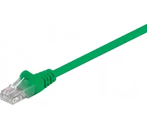 Goobay 68338 CAT 5e patch kabel U/UTP 0.5 m zelená