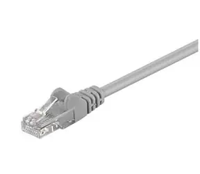 Goobay 68367 CAT 5e patch kabel U/UTP 3 m šedá