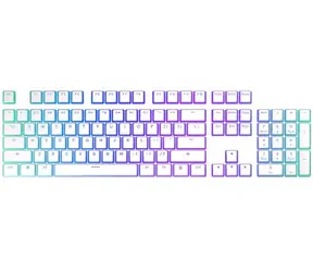 Endorfy Set kláves Pudding OWH KC104 bílá / 104 kláves / PBT