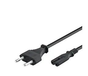 Goobay 50084 napájecí síťový kabel Euro zástrčka - IEC C7 1.5 m černá