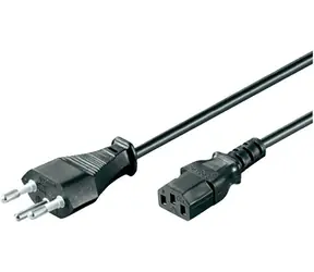 Goobay 93617 IEC propojovací kabel 2 m černá