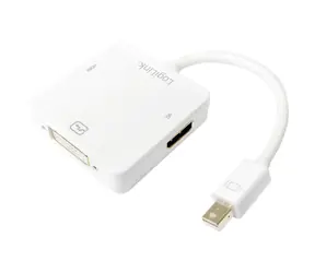 LogiLink CV0045A Mini DisplayPort (M) - HDMI & DVI-I & DP (F) adaptér 