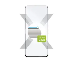 FIXED Full-Cover Ochranné tvrzené sklo pro Xiaomi Redmi Note 12 černá / lepení přes celý displej