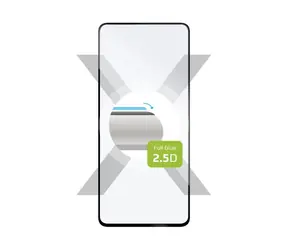 FIXED Full-Cover Ochranné tvrzené sklo pro Xiaomi Redmi Note 12 Pro černá / lepení přes celý displej