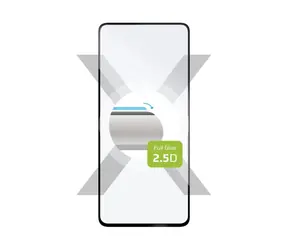 FIXED Full-Cover Ochranné tvrzené sklo pro Xiaomi Redmi Note 12 Pro+ 5G černá / lepení přes celý displej