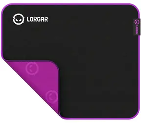 Lorgar Main 313 (M) černo-fialová / Herní podložka pod myš / 360 x 300 x 3 mm