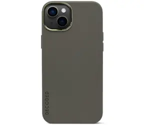 Decoded silikonový ochranný kryt pro Apple iPhone 14 zelená