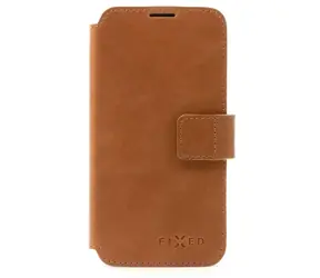 FIXED ProFit Kožené pouzdro typu kniha pro Samsung Galaxy A54 5G hnědá