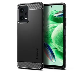Spigen Rugged Armor ochranný kryt pro Xiaomi Redmi Note 12 5G/POCO X5 5G černá 