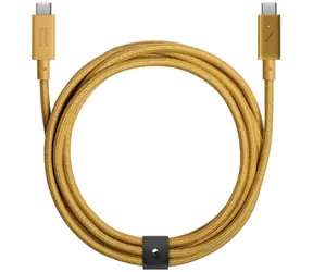 Native Union Belt Cable Pro USB-C - Lighning 2.4m oranžová