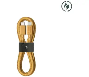 Native Union Belt Cable USB-C - Lighning 1.2m oranžová