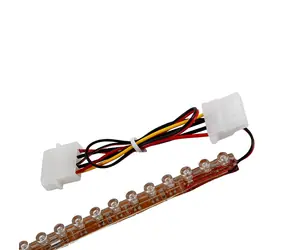 Lamptron FlexLight Standard červená / LED Pásek / 60 LED / 600mm / Molex