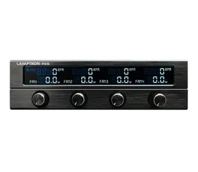 Lamptron FC5 V2 Fan Controller černá / Kontroler ventilátorů / 5.25" / 4x 3-pin 