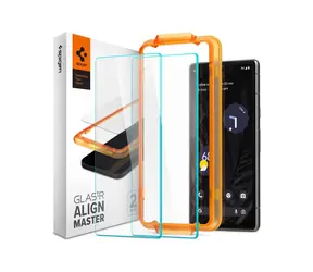 Spigen Glass Align Master ochranné sklo pro Google Pixel 7a 2ks