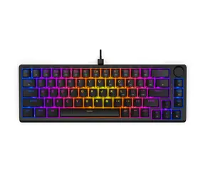 KRUX Atax 65% Pro Outemu Red černá / Mechanická klávesnice / Outemu Red / RGB / US layout