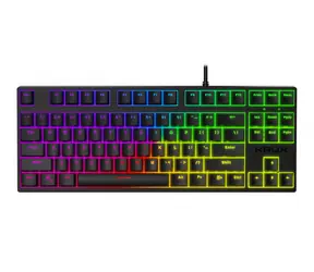 KRUX Atax Pro RGB Gateron Blue TKL černá / Mechanická klávesnice / Gateron Blue / US layout