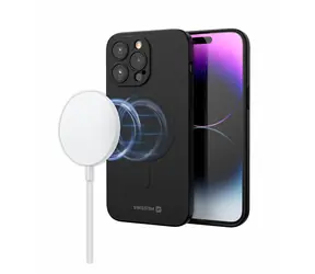 SWISSTEN SOFT JOY MagStick Pouzdro pro Apple iPhone 13 černá