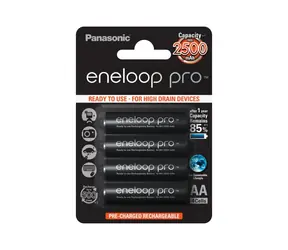 Panasonic Eneloop Pro N  Nabíjecí baterie  AA 2500 mAh / Ni-MH / 4ks / blistr