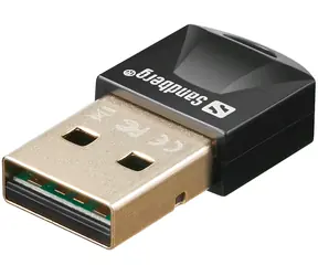 Sandberg USB Bluetooth 5.0 adaptér / USB 2.0 / mini dongle / Bluetooth 5.0