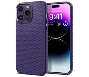 Spigen Liquid Air ochranný kryt pro Apple iPhone 14 Pro fialová