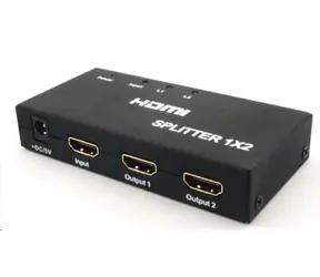 PremiumCord HDMI Splitter / 1x vstup / 2x výstup / 4K / Full HD / 3D