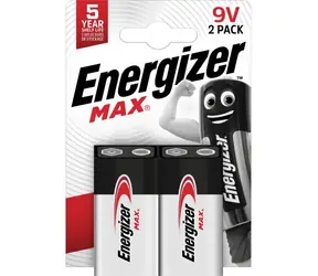 Energizer MAX 9V alkalické / 2ks