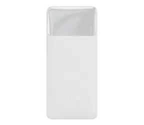 Baseus Bipow Powerbank 10000mAh (15w) bílá / 15W / 2x USB-A / 1x USB-C