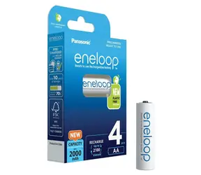Panasonic Eneloop Nabíjecí baterie AA 2000 mAh 4ks / Ni-MH / blistr