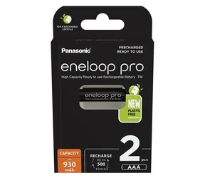 Panasonic Eneloop PRO Nabíjecí baterie AAA 930 mAh 2ks / Ni-MH / blistr 