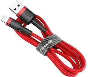 Baseus CALKLF-B09 Kabel USB-A (M) - Lightning (M) 1 m červená