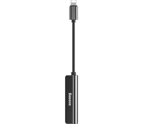 Baseus CALL52-01 / Lightning rozbočovač / 2x Lightning / 1x 3.5mm Jack