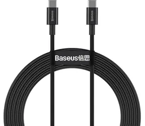Baseus CATYS-C01 Kabel USB-C (M) - USB-C (M) 2 m černá / 100W