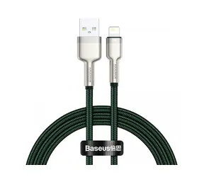 Baseus CALJK-A06 Kabel USB-A (M) - Lightning (M) 1 m zelená