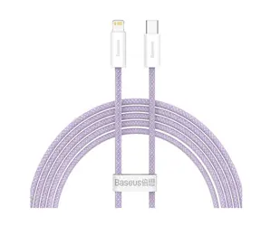 Baseus CALD000105 Kabel USB-C (M) - Lightning (M) 2 m fialová / 20W