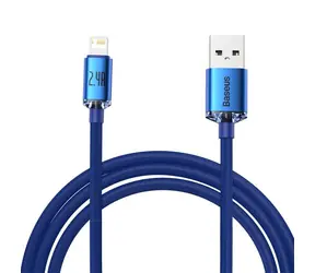 Baseus CAJY000103 Kabel USB-A (M) - Lightning (M) 2 m modrá