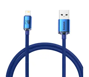 Baseus CAJY000003 Kabel USB-A (M) - Lightning (M) 1.2 m modrá