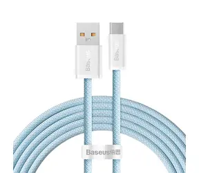Baseus CALD000703 Kabel USB-A (M) - USB-C (M) 2 m modrá / 100W