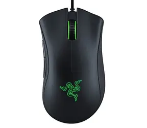 Razer DeathAdder Essential černá / Herní myš / optická / 6400 DPI / 5 tlačítek / USB