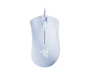 Razer DeathAdder Essential bílá / Herní myš / optická / 6400 DPI / 5 tlačítek / USB