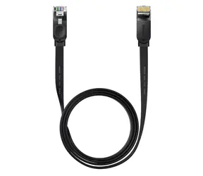 Baseus WKJS000001 Síťový kabel CAT6 1.5 m černá / Patch kabel / RJ45 - RJ45