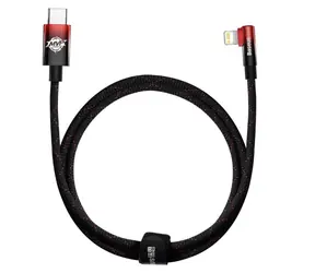 Baseus CAVP000220 MVP Kabel USB-C (M) - Lightning (M) 1 m černo-červená / 20W