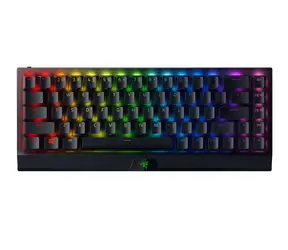 Razer BlackWidow V3 Mini HyperSpeed černá / Bezdrátová herní klávesnice / mechanická / USB-C / BT / Razer Yellow / SKD 