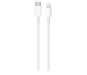 Apple USB typ C (M) na Lightning (M) 1m bílá