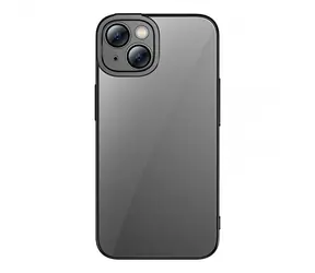 Baseus ARMC021001 Glitter kryt pro Apple iPhone 14 Plus černá / + tvrzené sklo